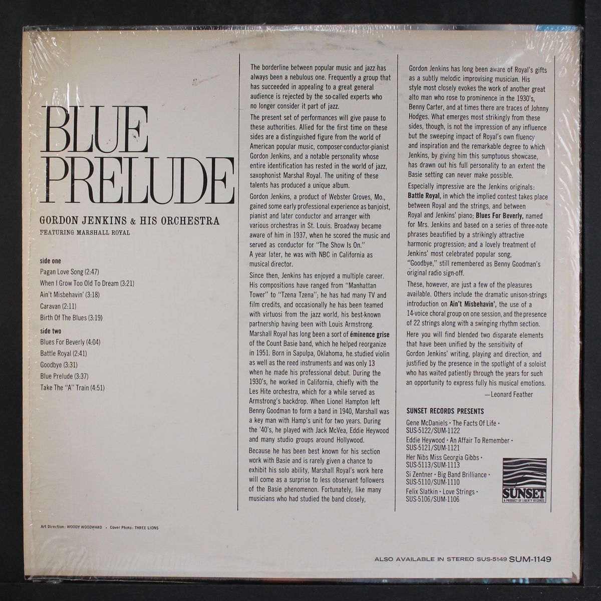blue prelude by GORDON JENKINS