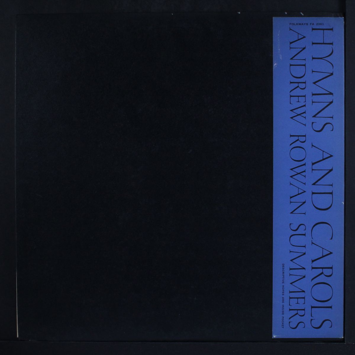 hymns and carols by ANDREW ROWAN SUMMERS