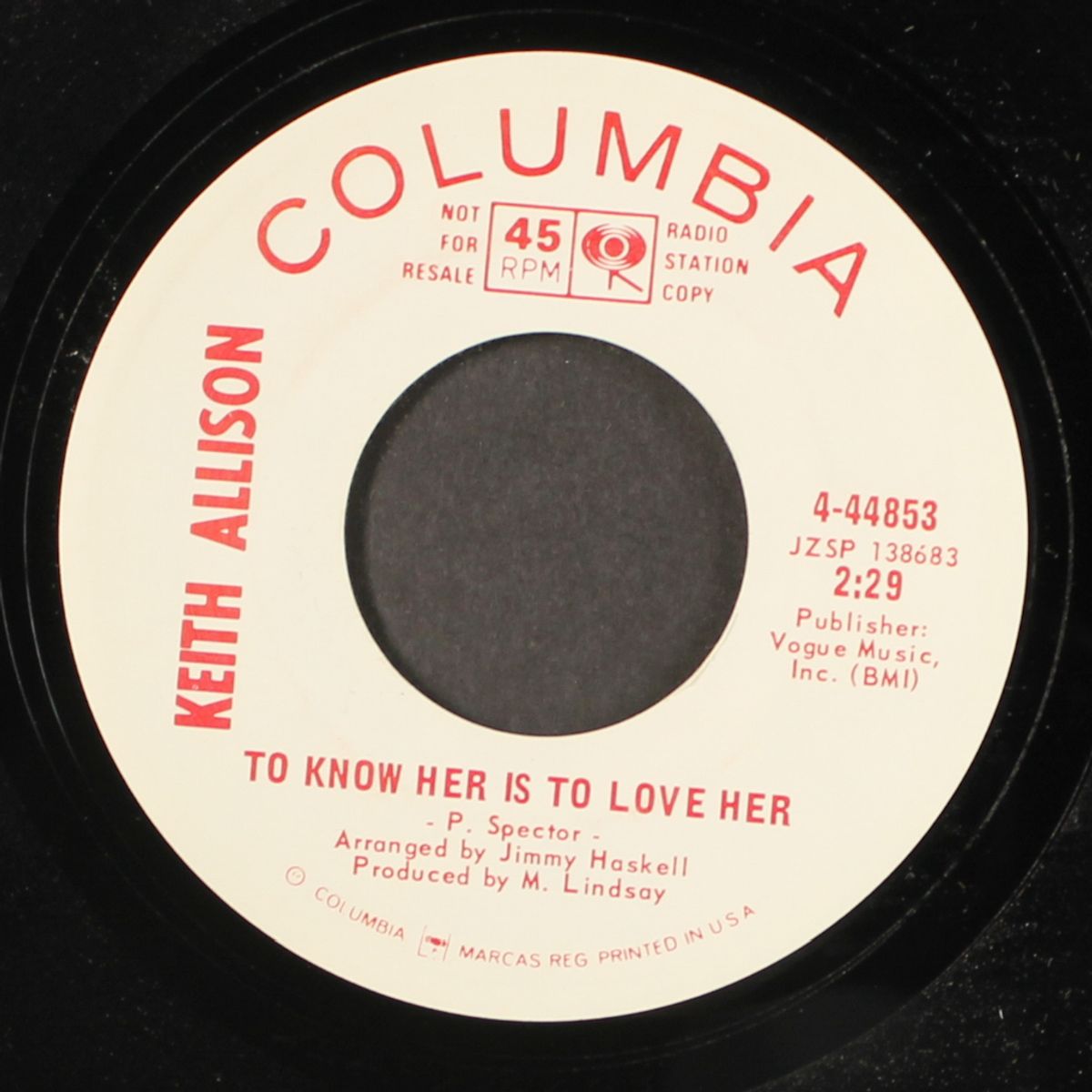 birds of a feather / to know her is to love her by KEITH ALLISON