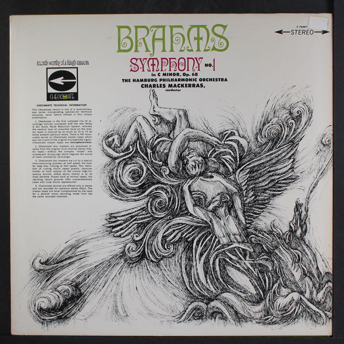 brahms: symphony no. 1 by CHARLES MACKERRAS