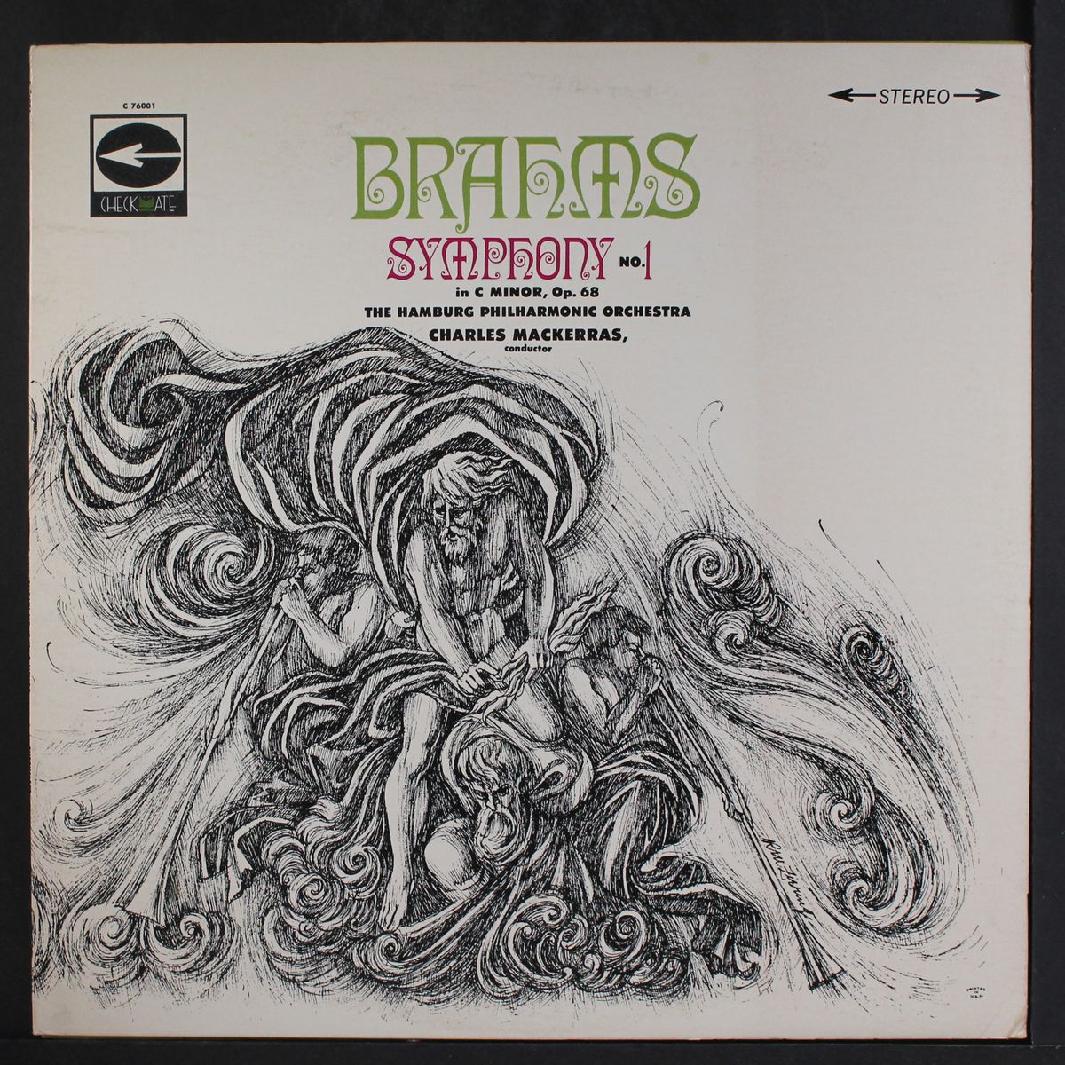 brahms: symphony no. 1 by CHARLES MACKERRAS