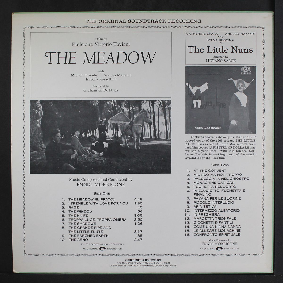 the meadow / the little nuns by ENNIO MORRICONE