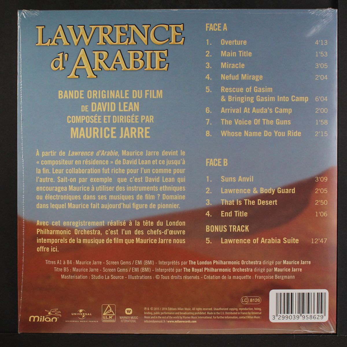 lawrence of arabia by SOUNDTRACK