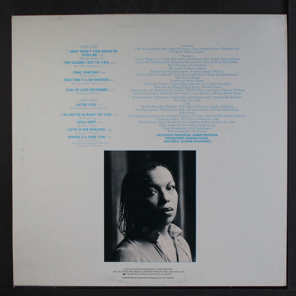 blue lights in the basement by ROBERTA FLACK