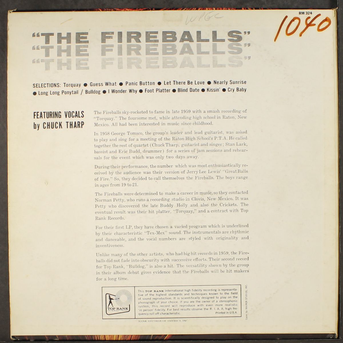 the fireballs by FIREBALLS