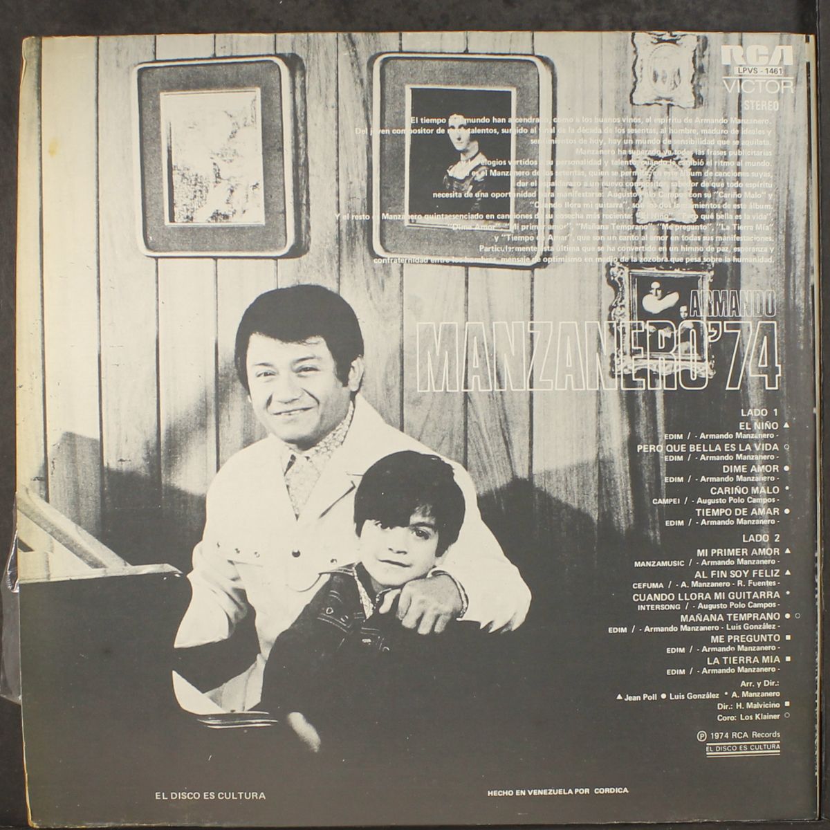 '74 by ARMANDO MANZANERO