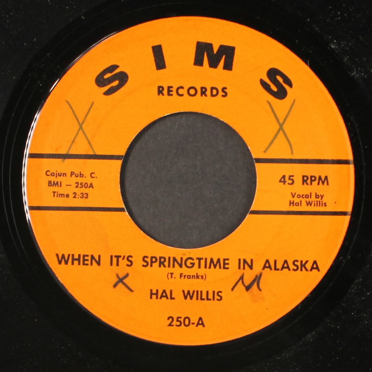 when it's springtime in alaska / creole rose by HAL WILLIS
