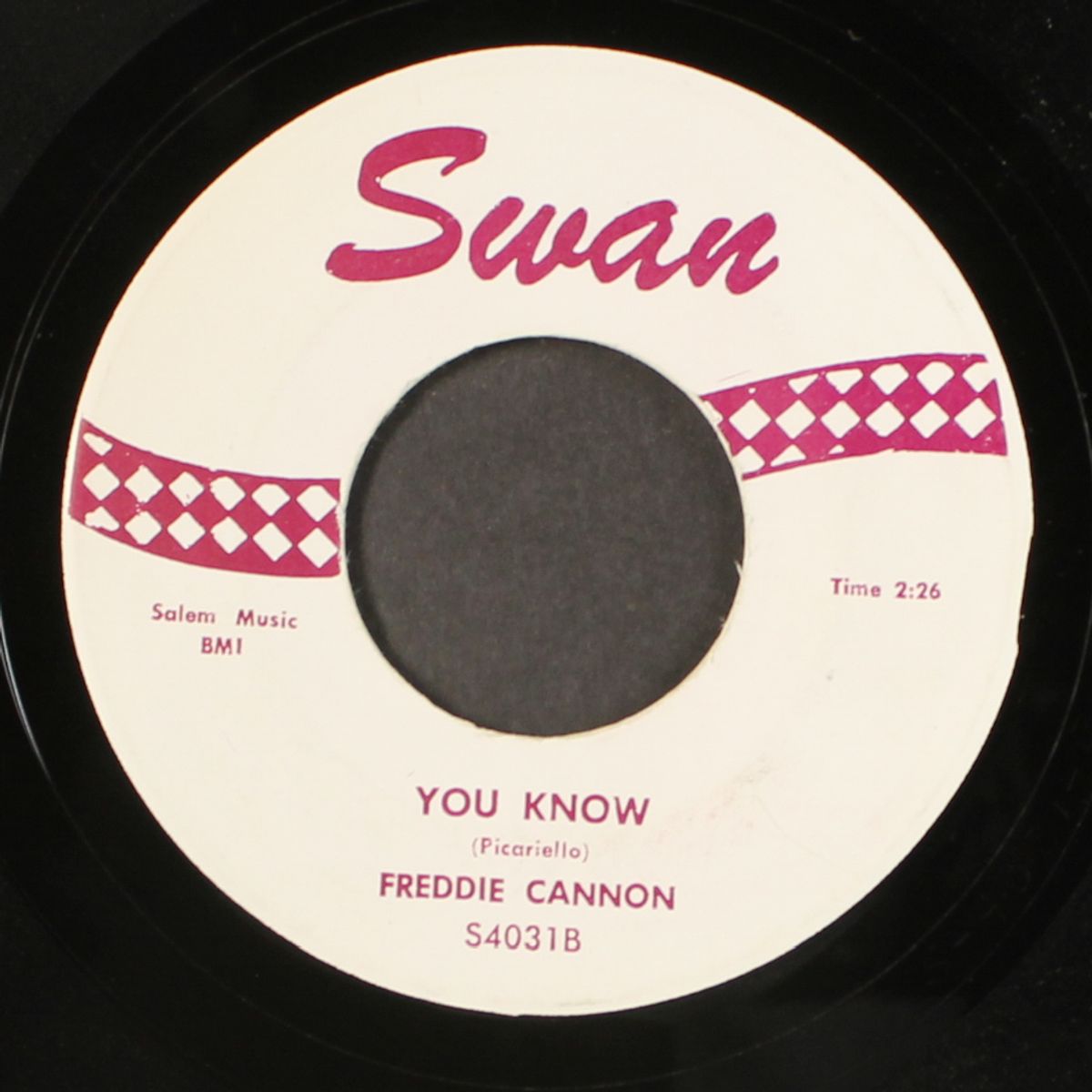 tallahassee lassie / you know by FREDDY CANNON