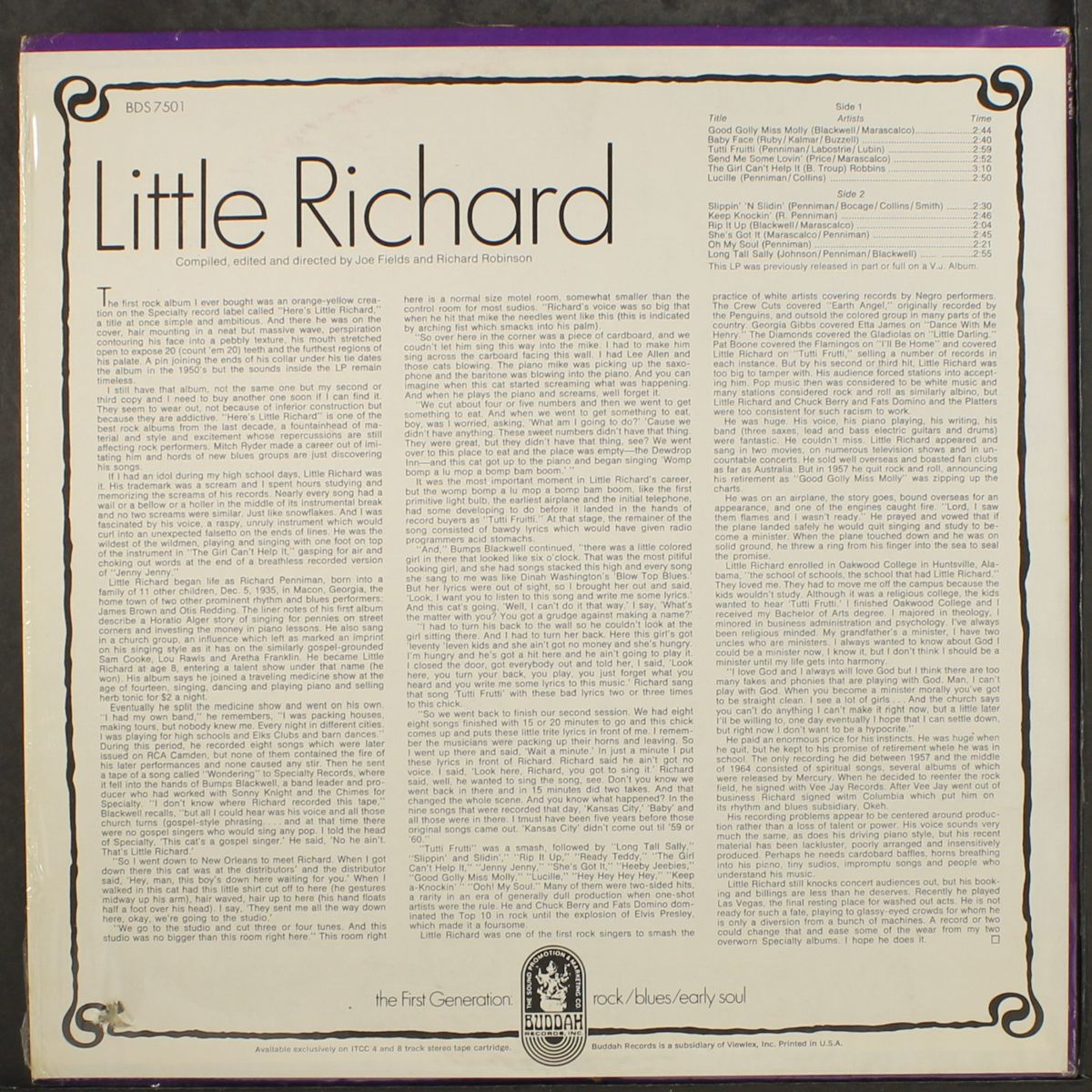 little richard by LITTLE RICHARD