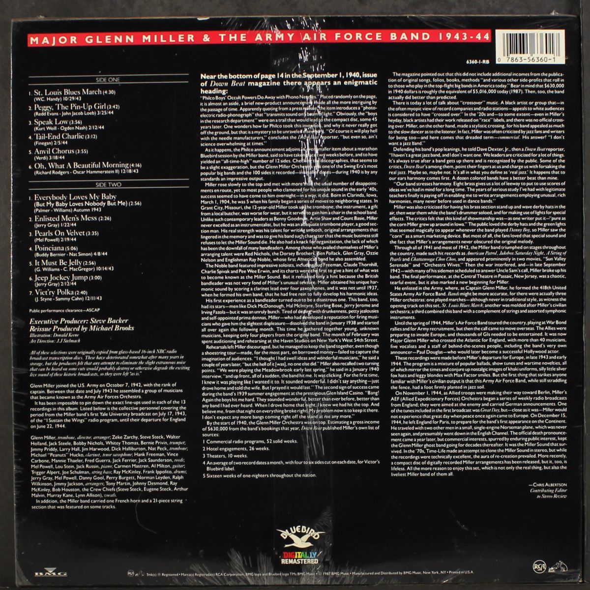 1943-44 by GLENN MILLER & THE ARMY AIR FORCE BAND