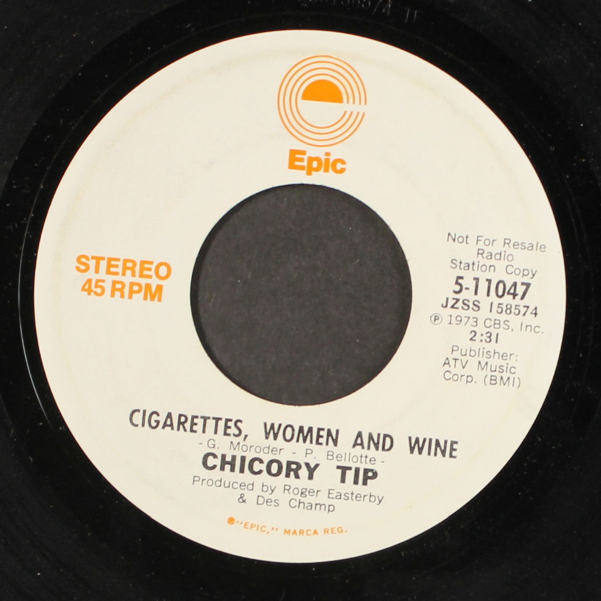 cigarettes, women and wine / mono by CHICORY TIP