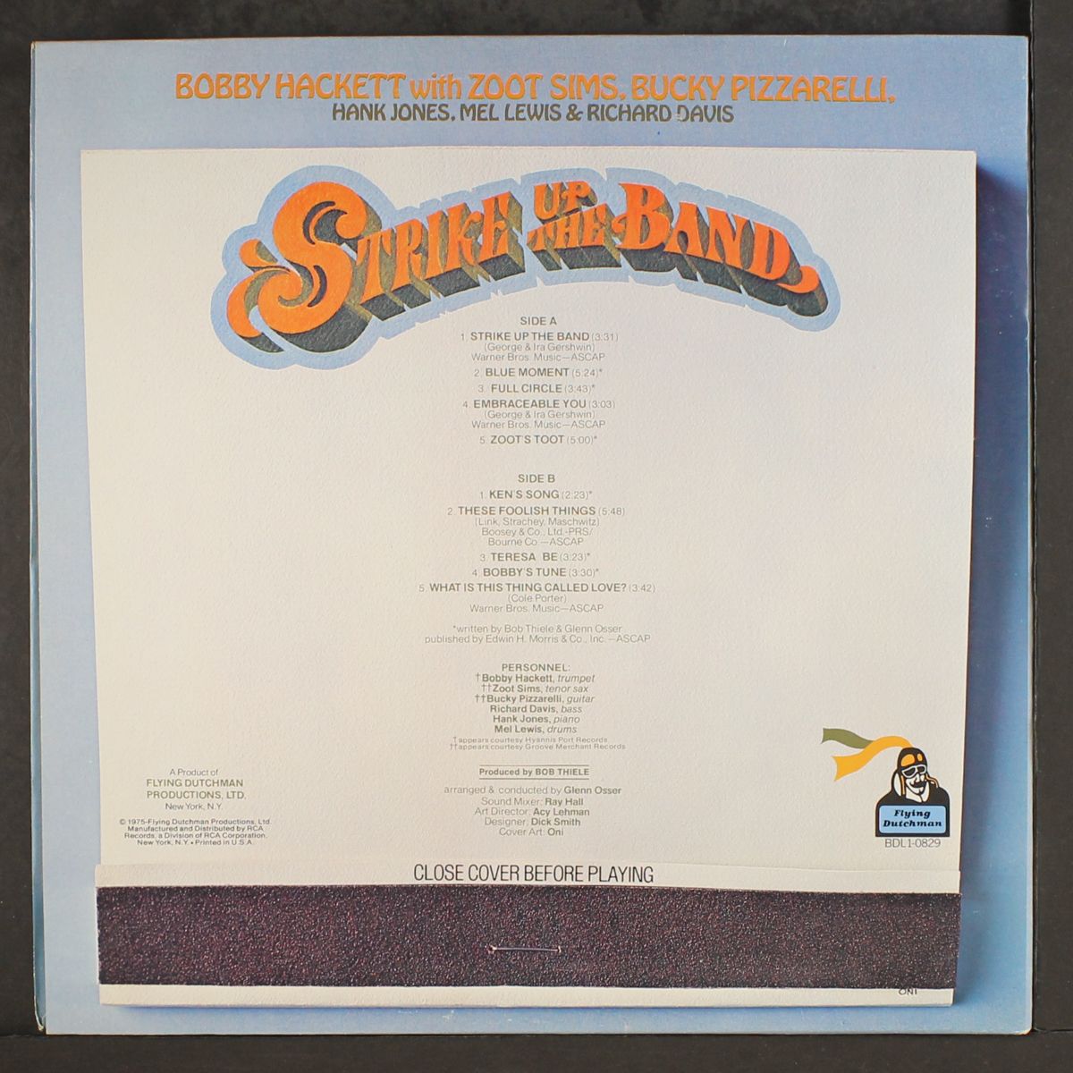 strike up the band by BOBBY HACKETT
