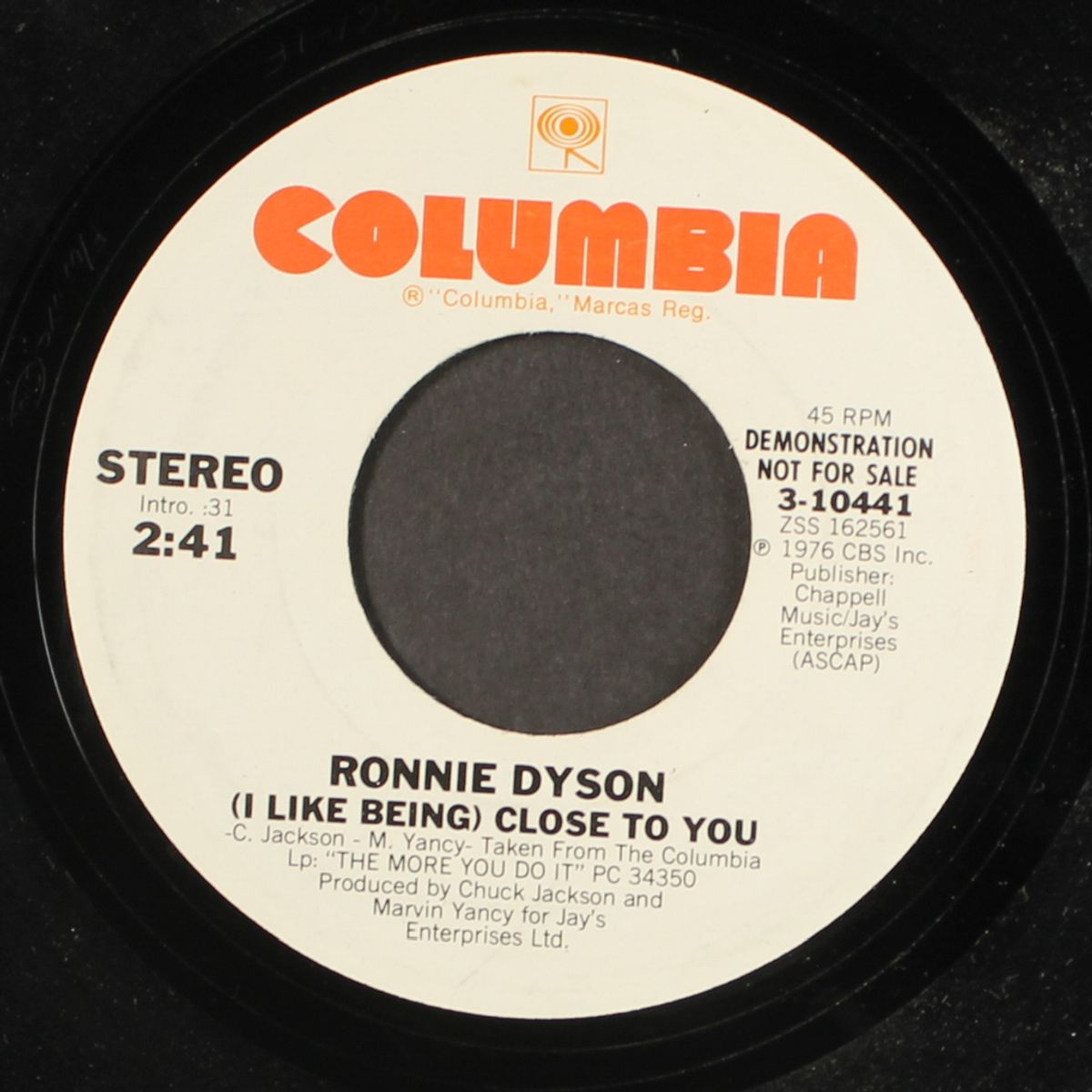 (i like being) close to you / mono by RONNIE DYSON