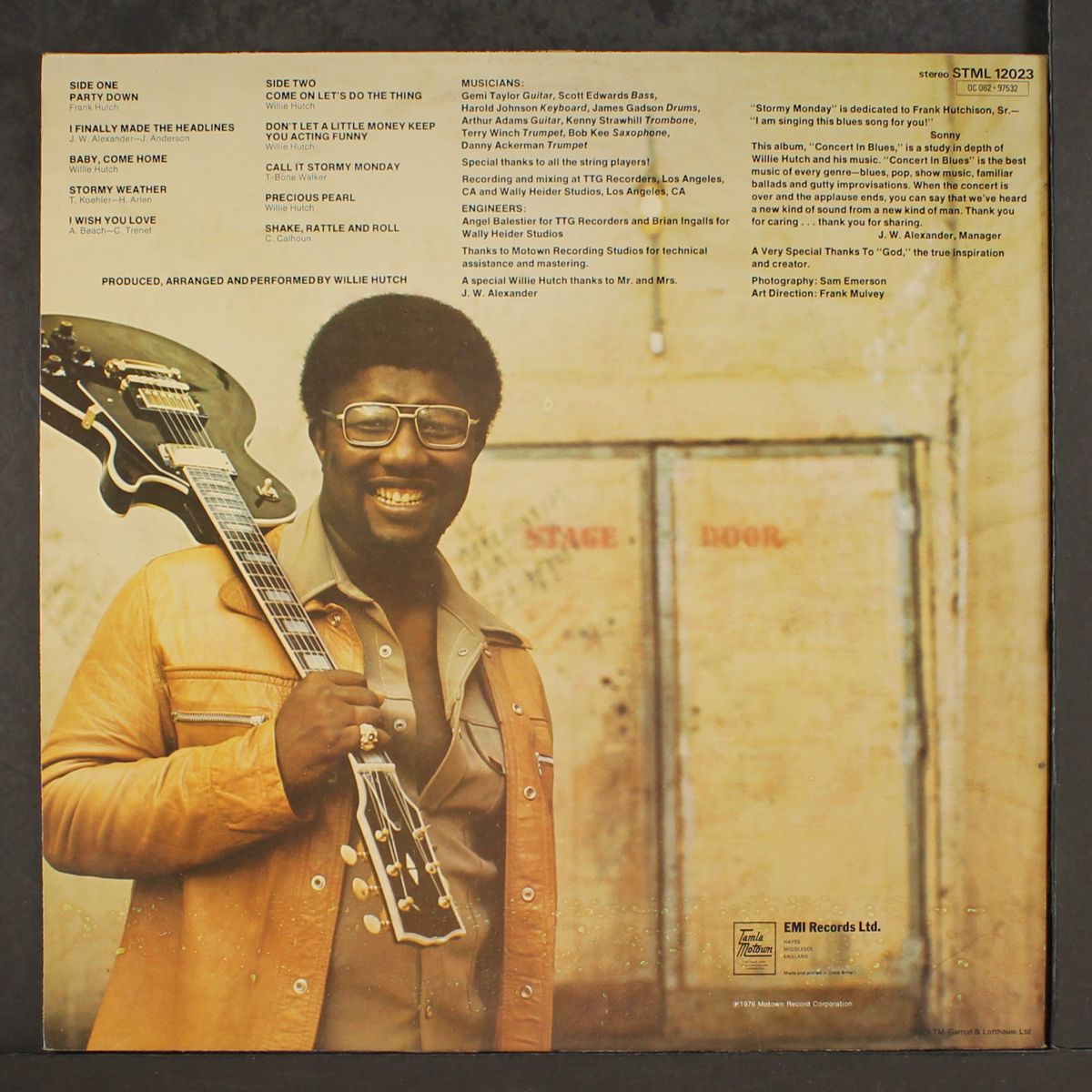 concert in blues by WILLIE HUTCH