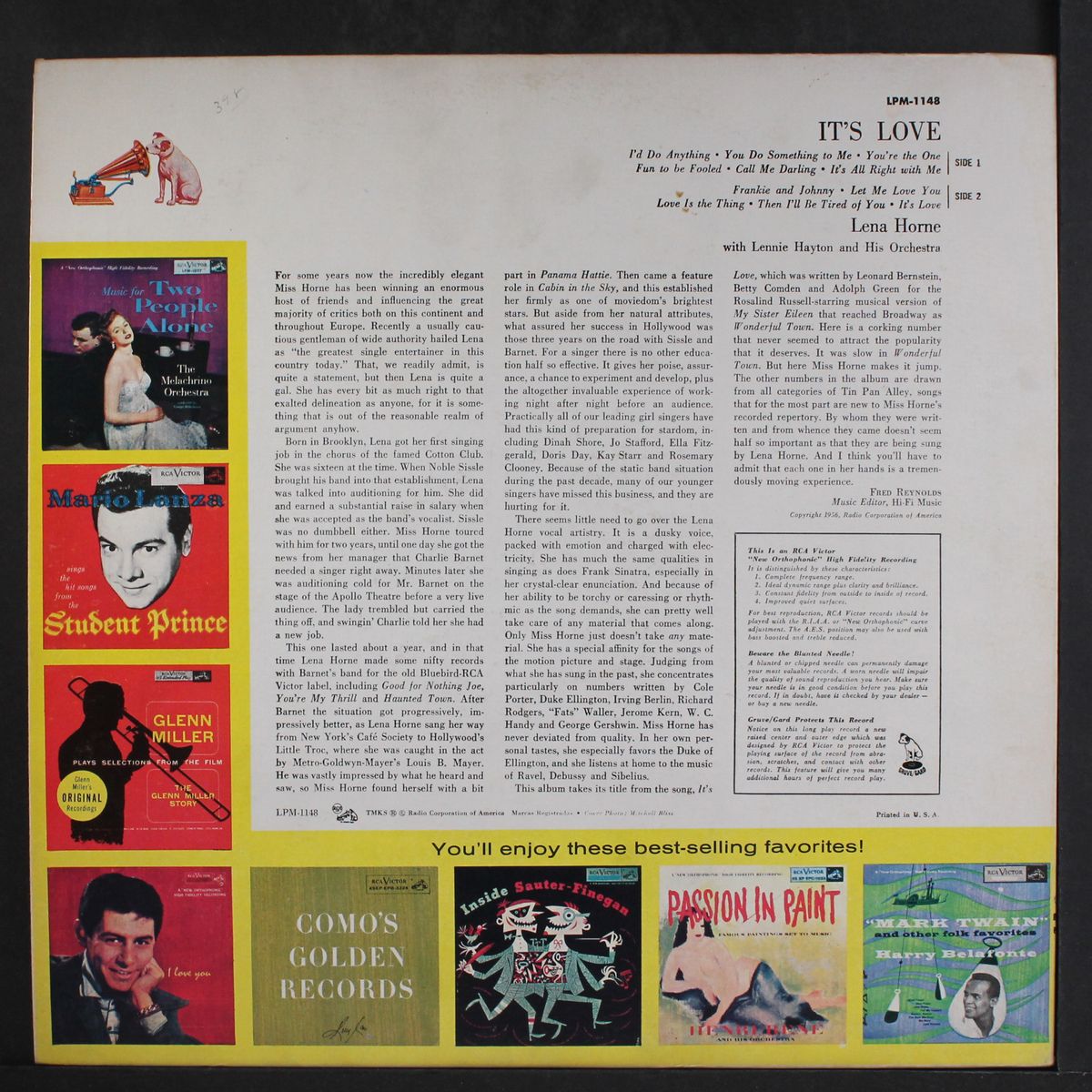 it's love by LENA HORNE