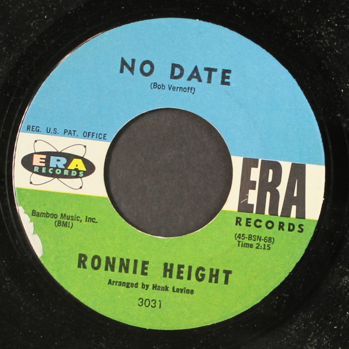 no date / mr. blues i presume by RONNIE HEIGHT