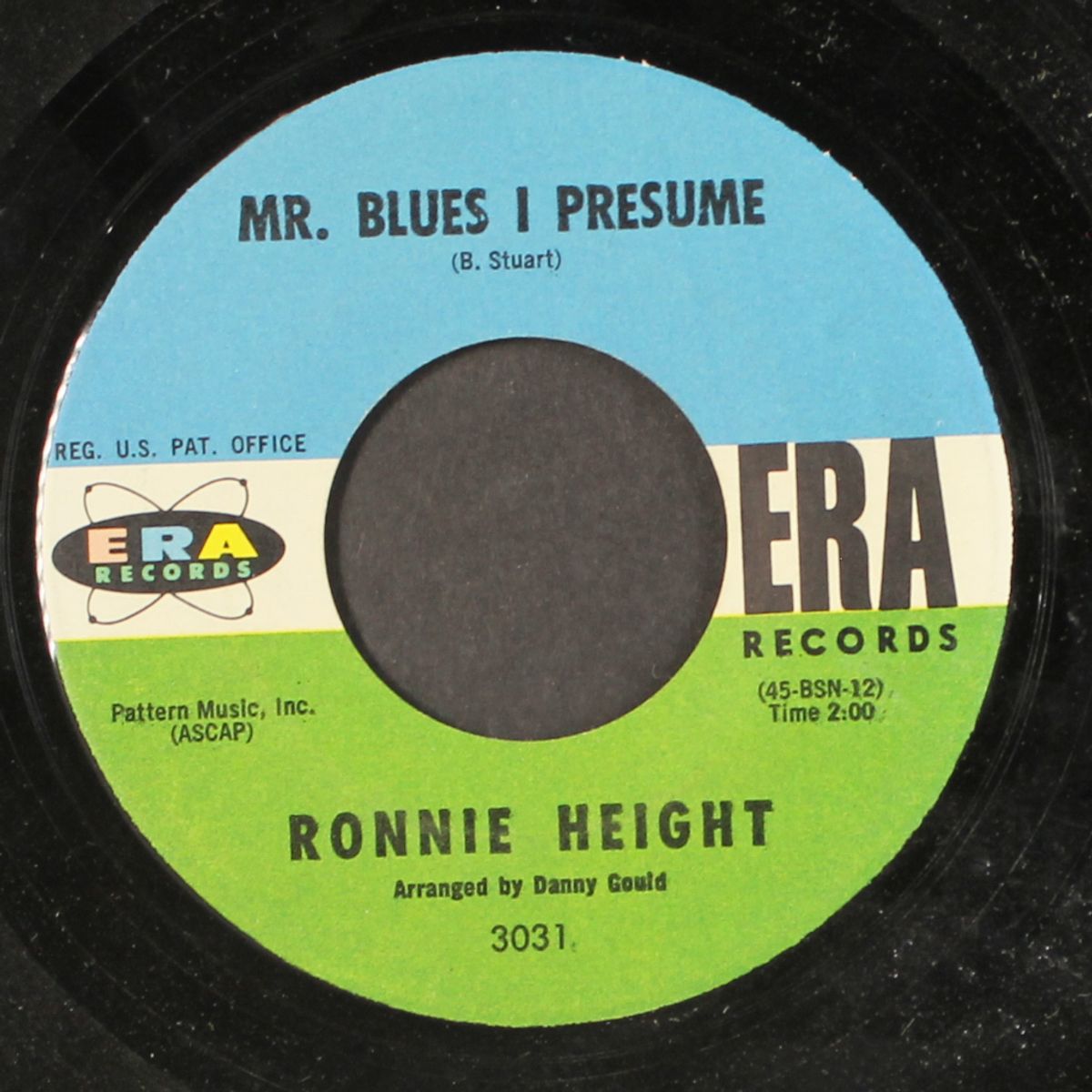 no date / mr. blues i presume by RONNIE HEIGHT