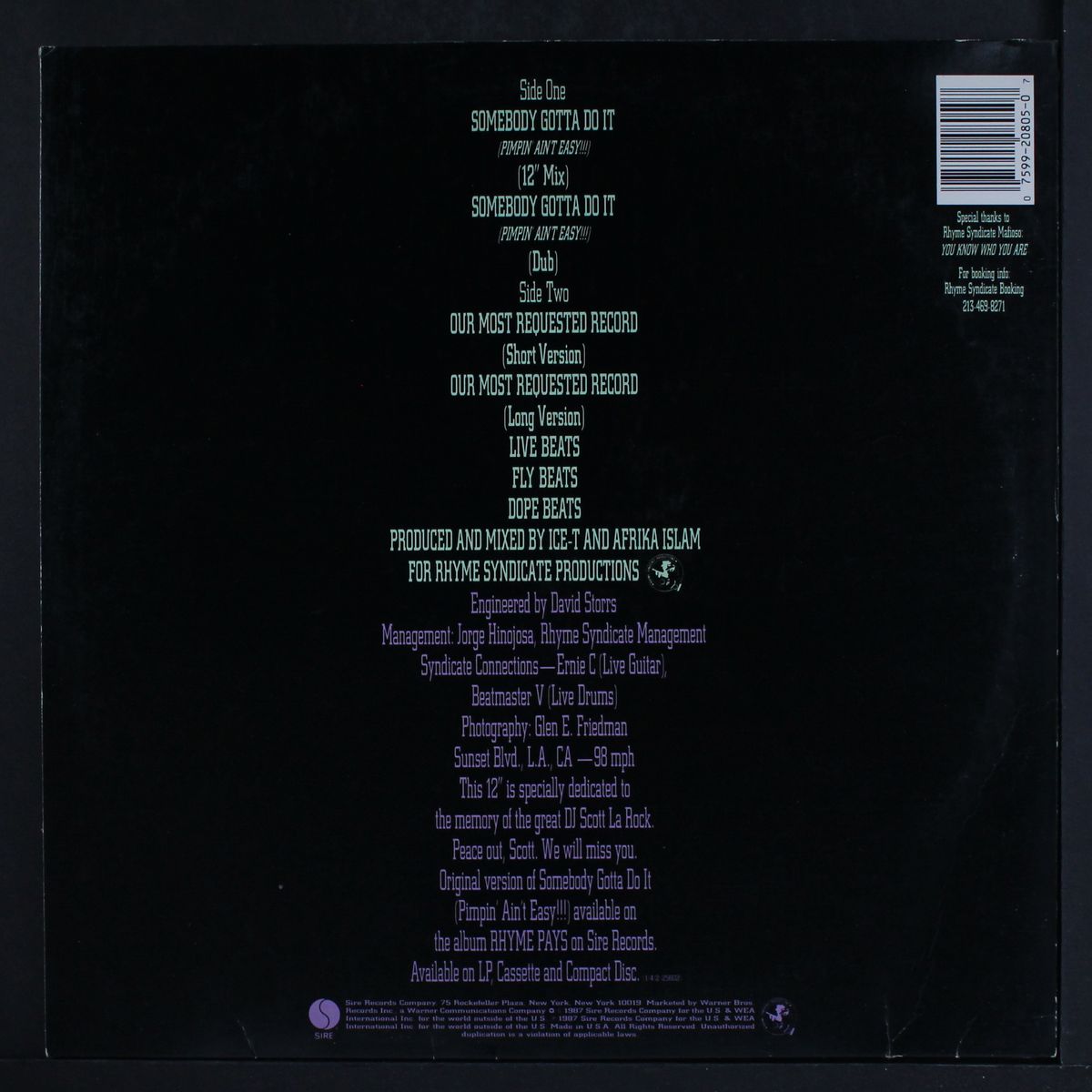 somebody gotta do it by ICE-T