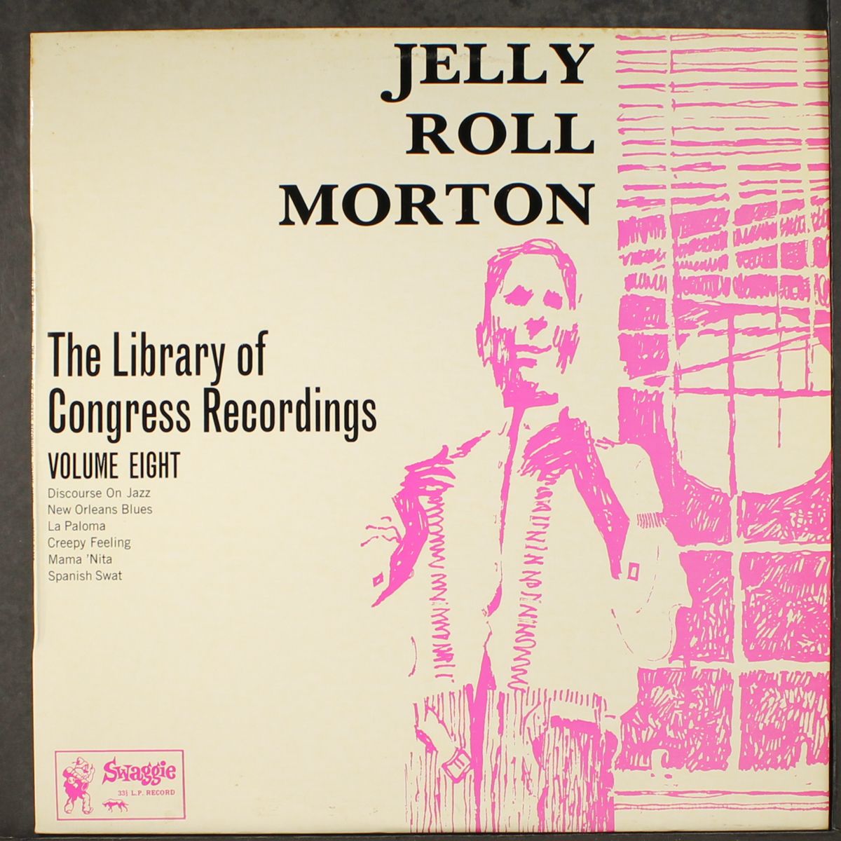 the library of congress recordings, vol. 8 by JELLY ROLL MORTON