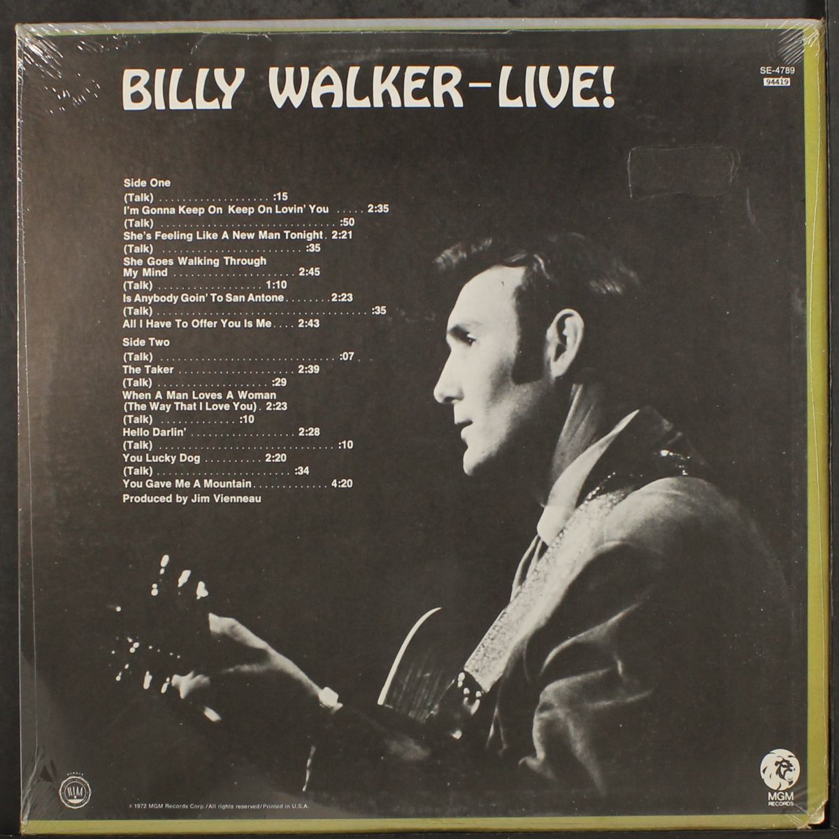 live! by BILLY WALKER