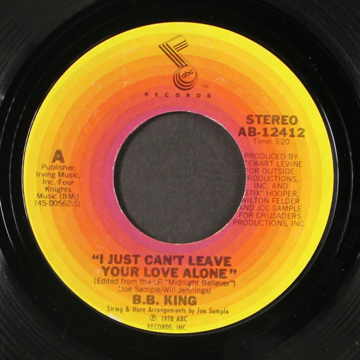 i just can't leave your love alone / mono by B.B. KING