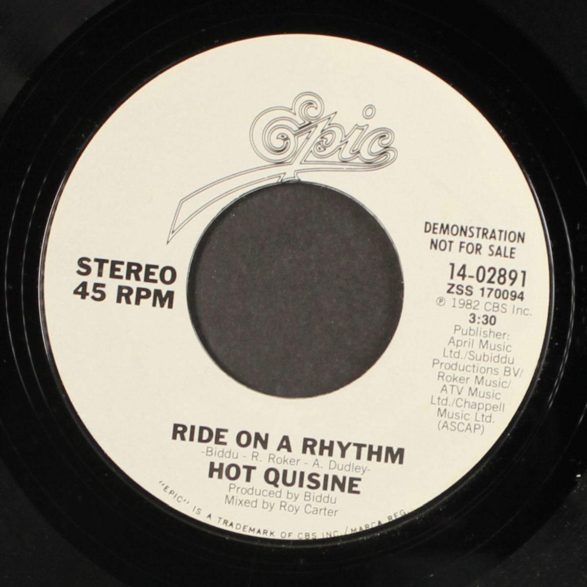 ride on a rhythm / same by HOT QUISINE