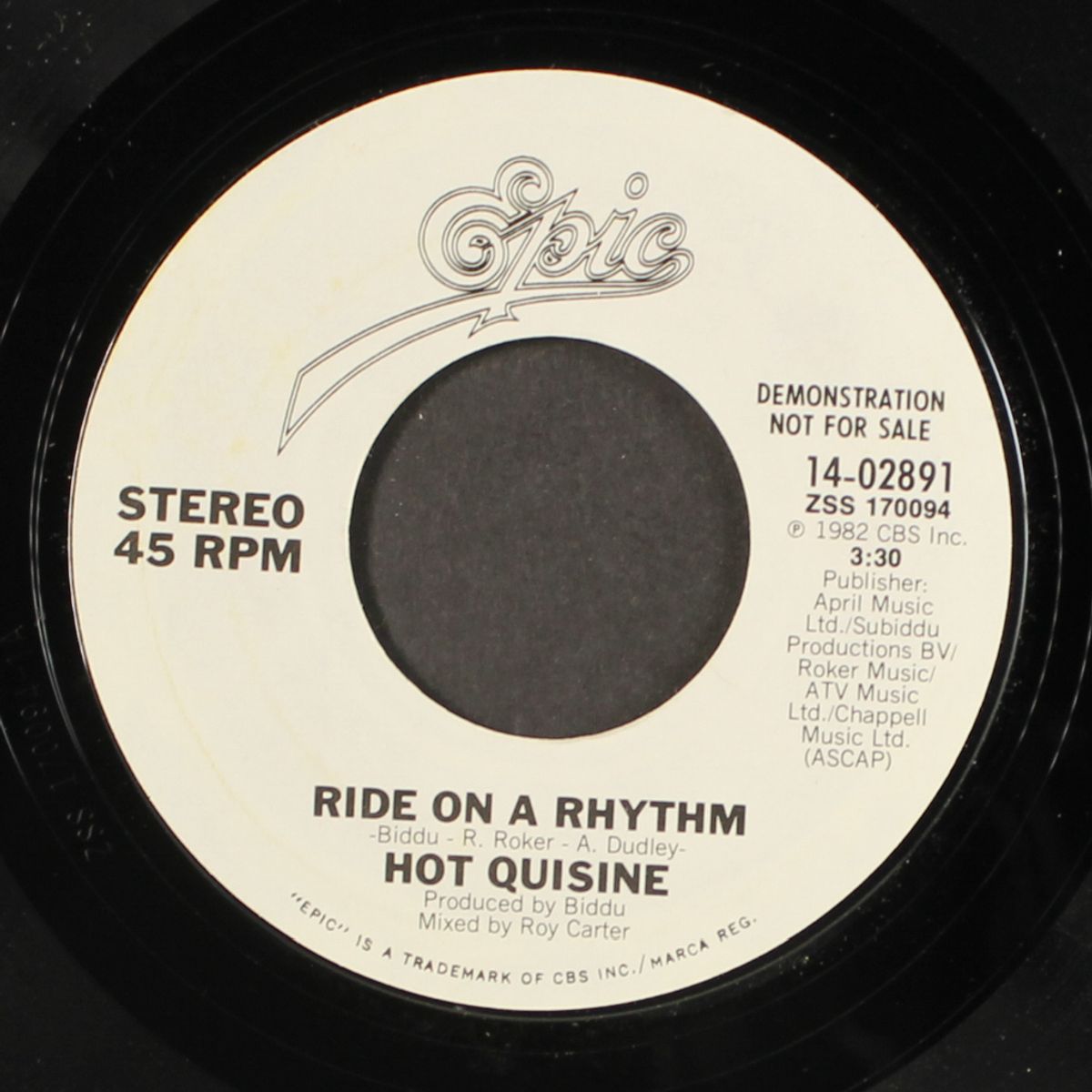 ride on a rhythm / same by HOT QUISINE