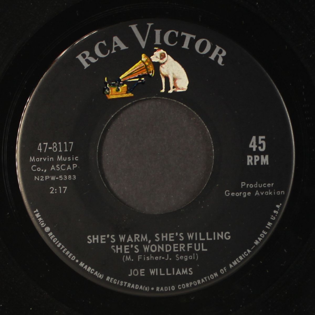 some 'a dis 'n some 'a dat / she's warm, she's willing, she's wonderfu by JOE WILLIAMS