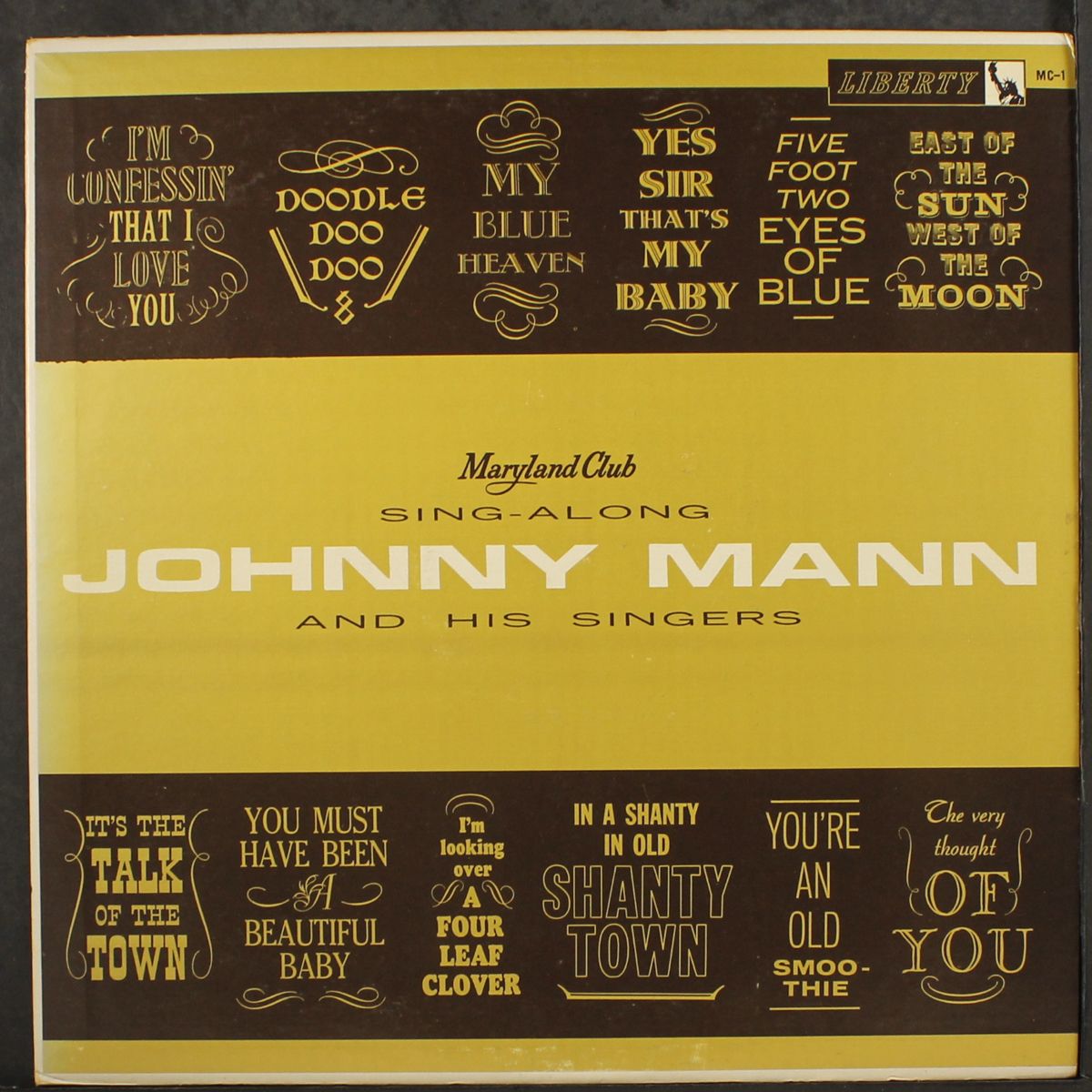 maryland club sing-along by JOHNNY MANN SINGERS