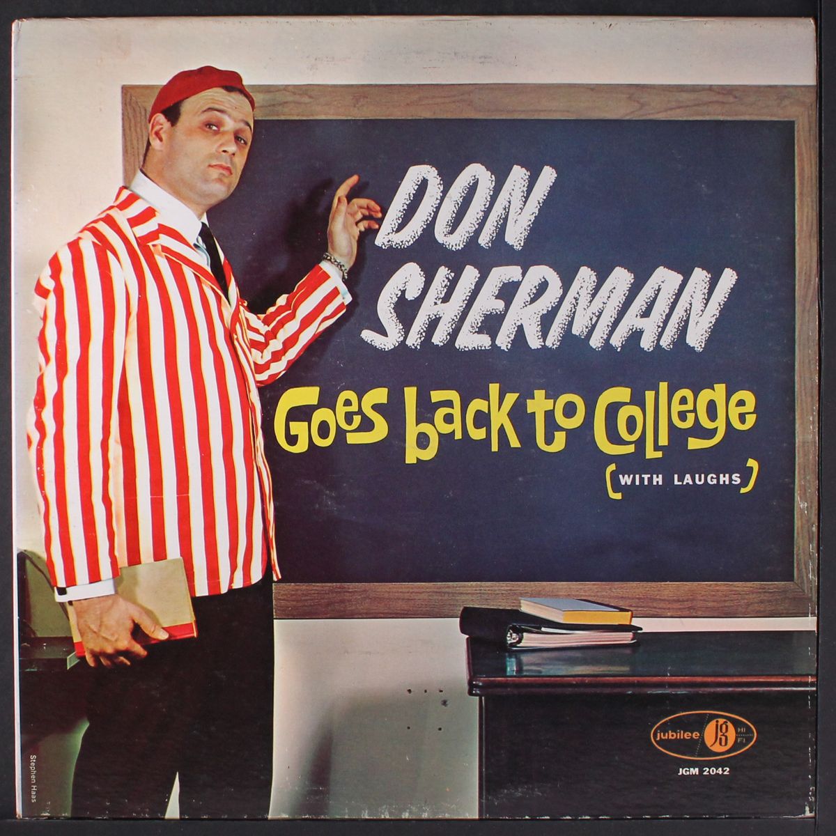 goes back to college by DON SHERMAN