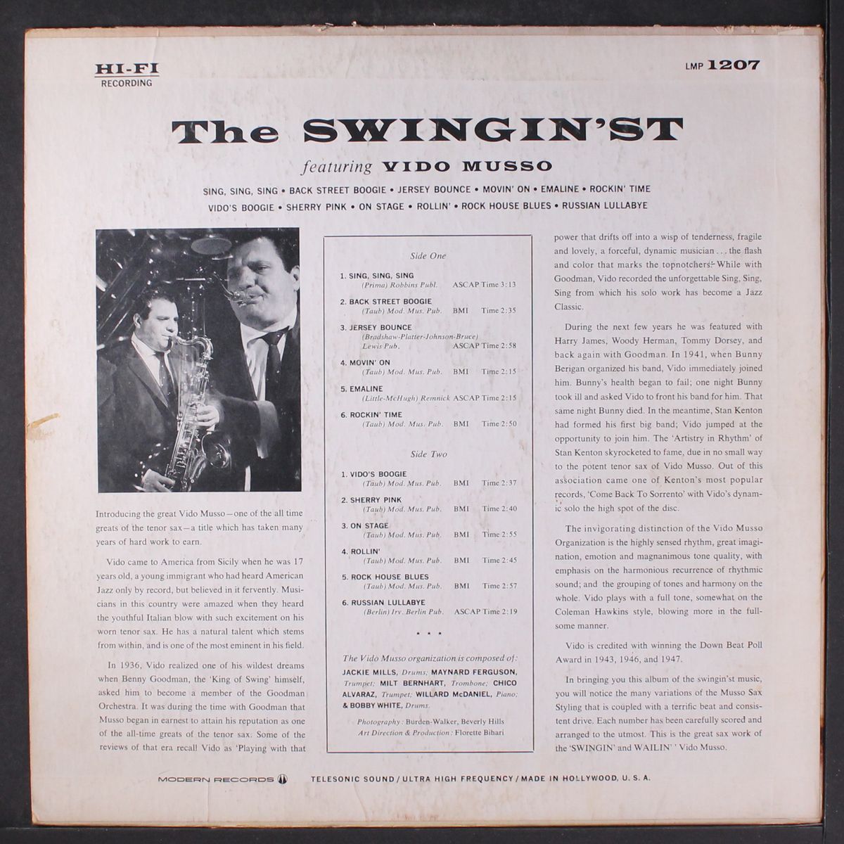 the swingin'st by VIDO MUSSO