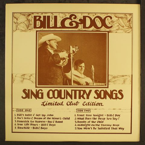 BILL MONROE & DOC WATSON