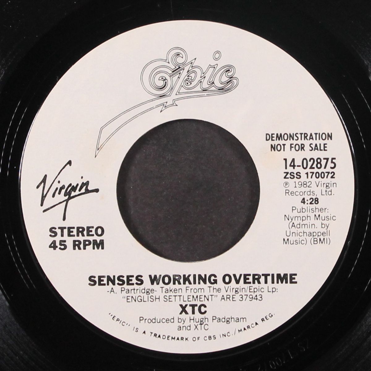 senses working overtime / same by XTC