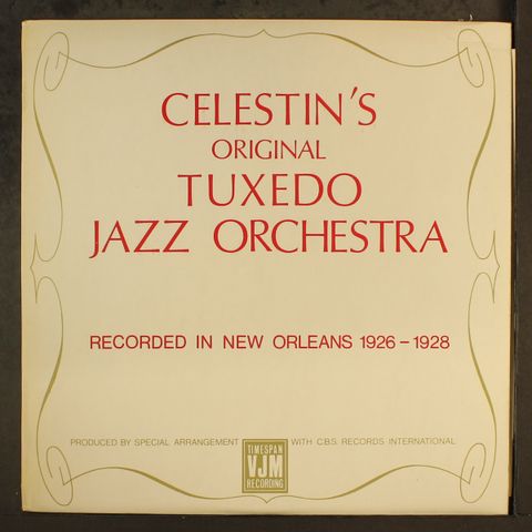 CELESTIN'S ORIGINAL TUXEDO JAZZ ORCHESTRA