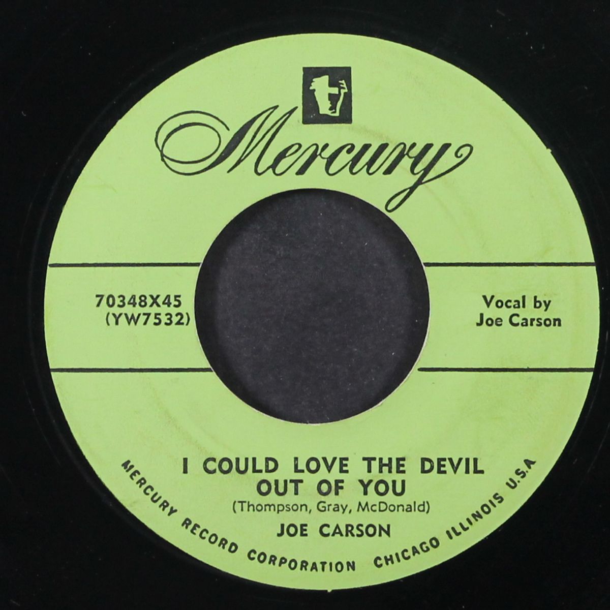 i could love the devil out of you by JOE CARSON