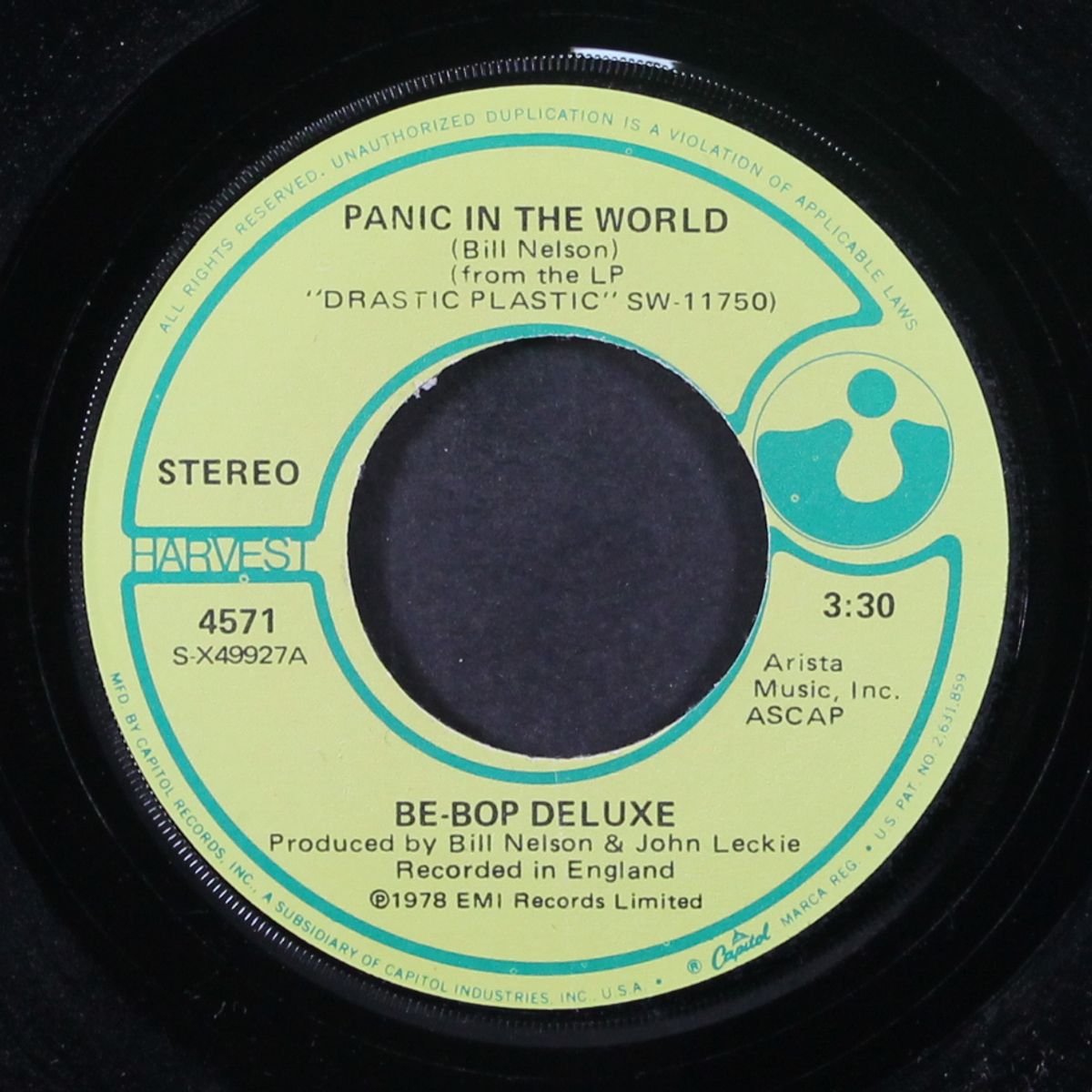 panic in the world by BE-BOP DELUXE