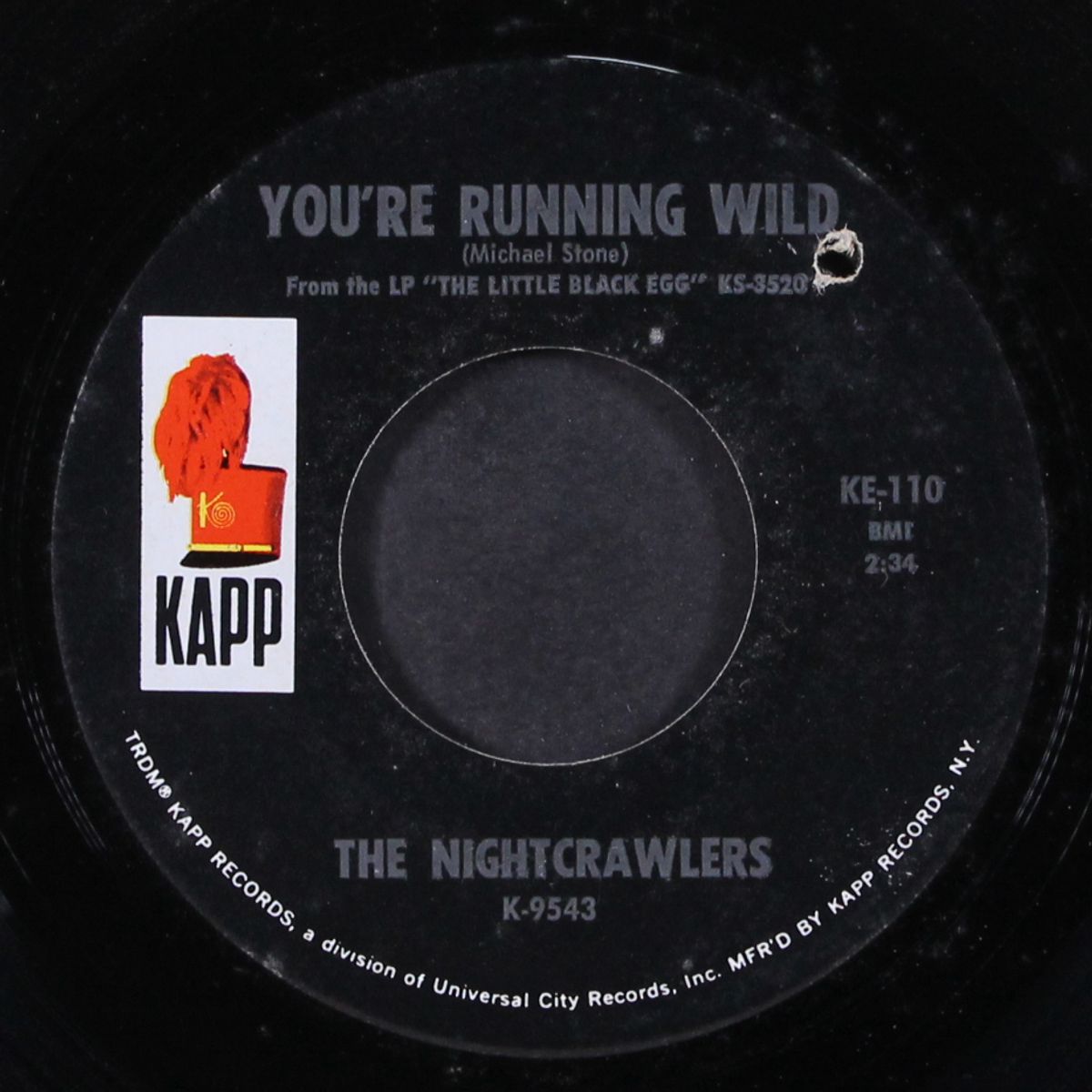 the little black egg / you're running wild by NIGHTCRAWLERS