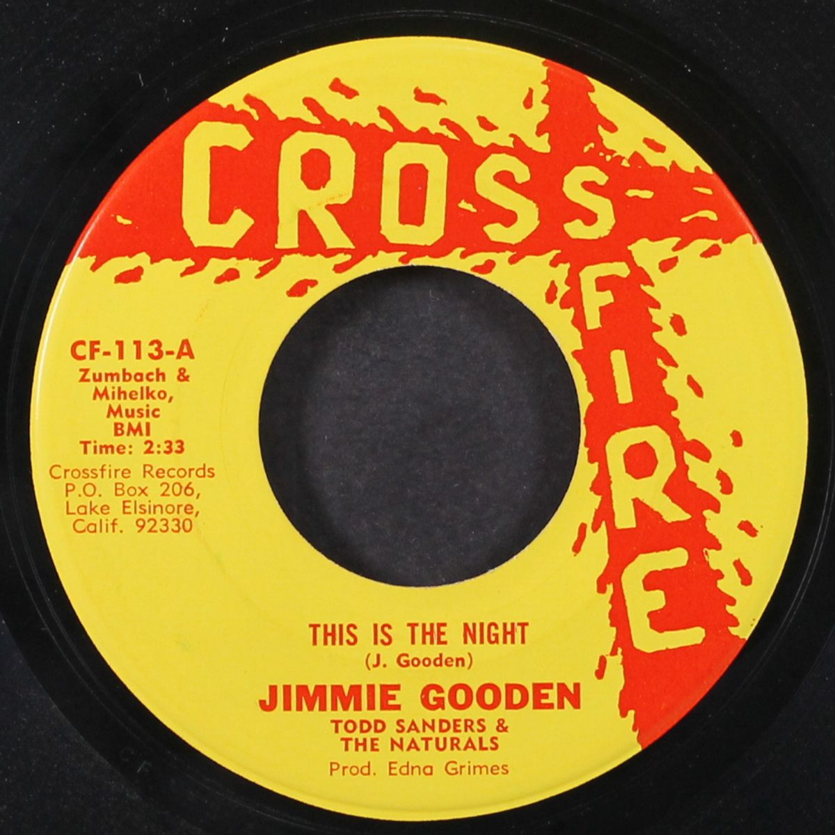 needing your love / this is the night by JIMMIE GOODEN