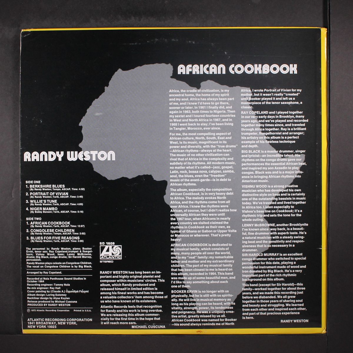 african cookbook by RANDY WESTON