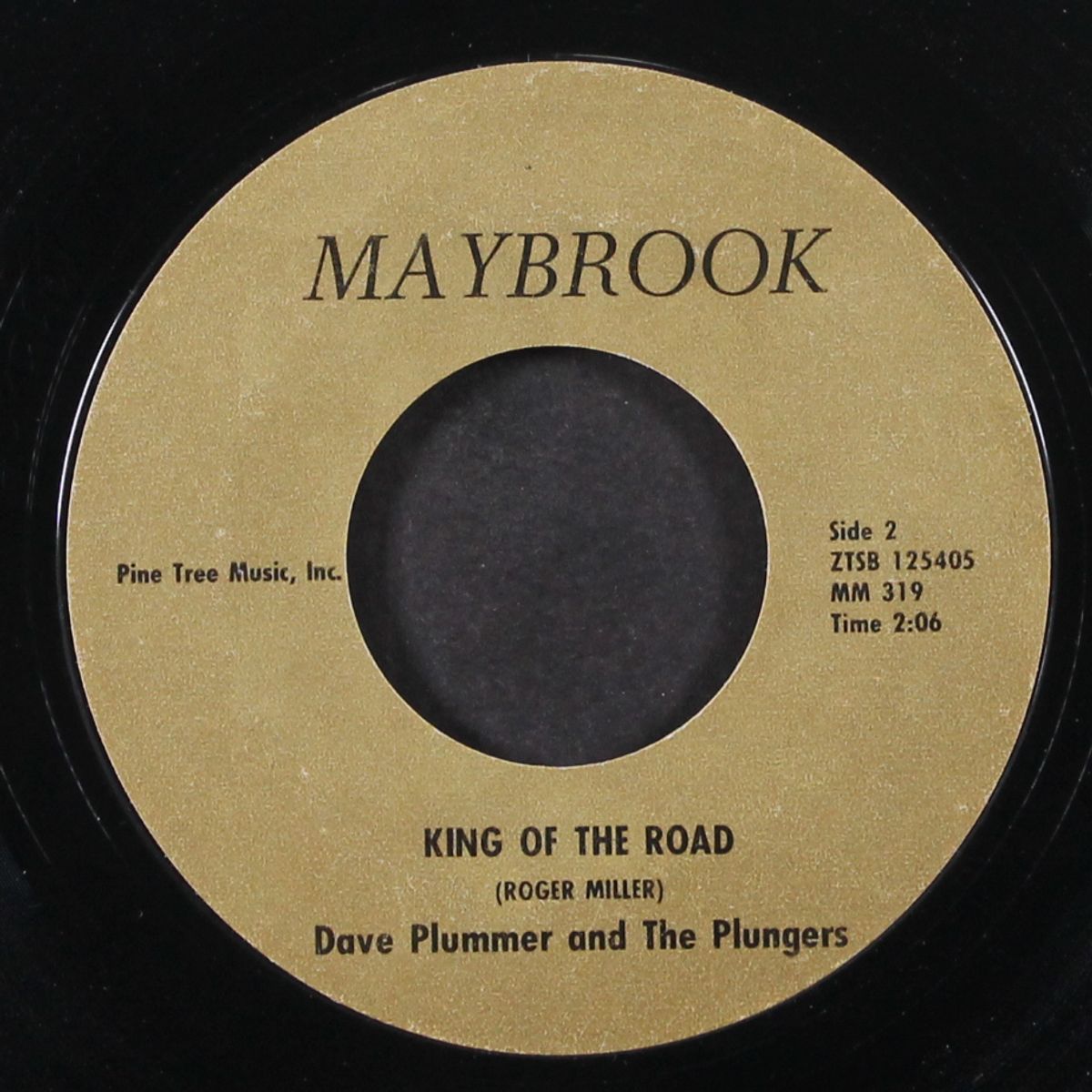 surfin' monster / king of the road by DAVE PLUMMER & PLUNGERS
