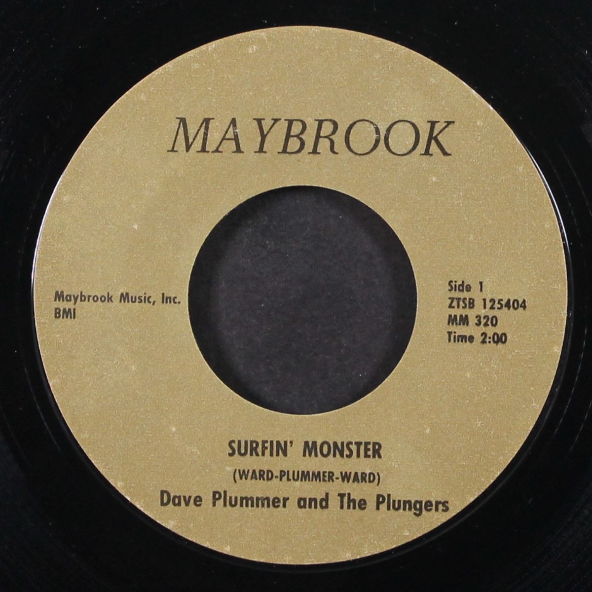 surfin' monster / king of the road by DAVE PLUMMER & PLUNGERS
