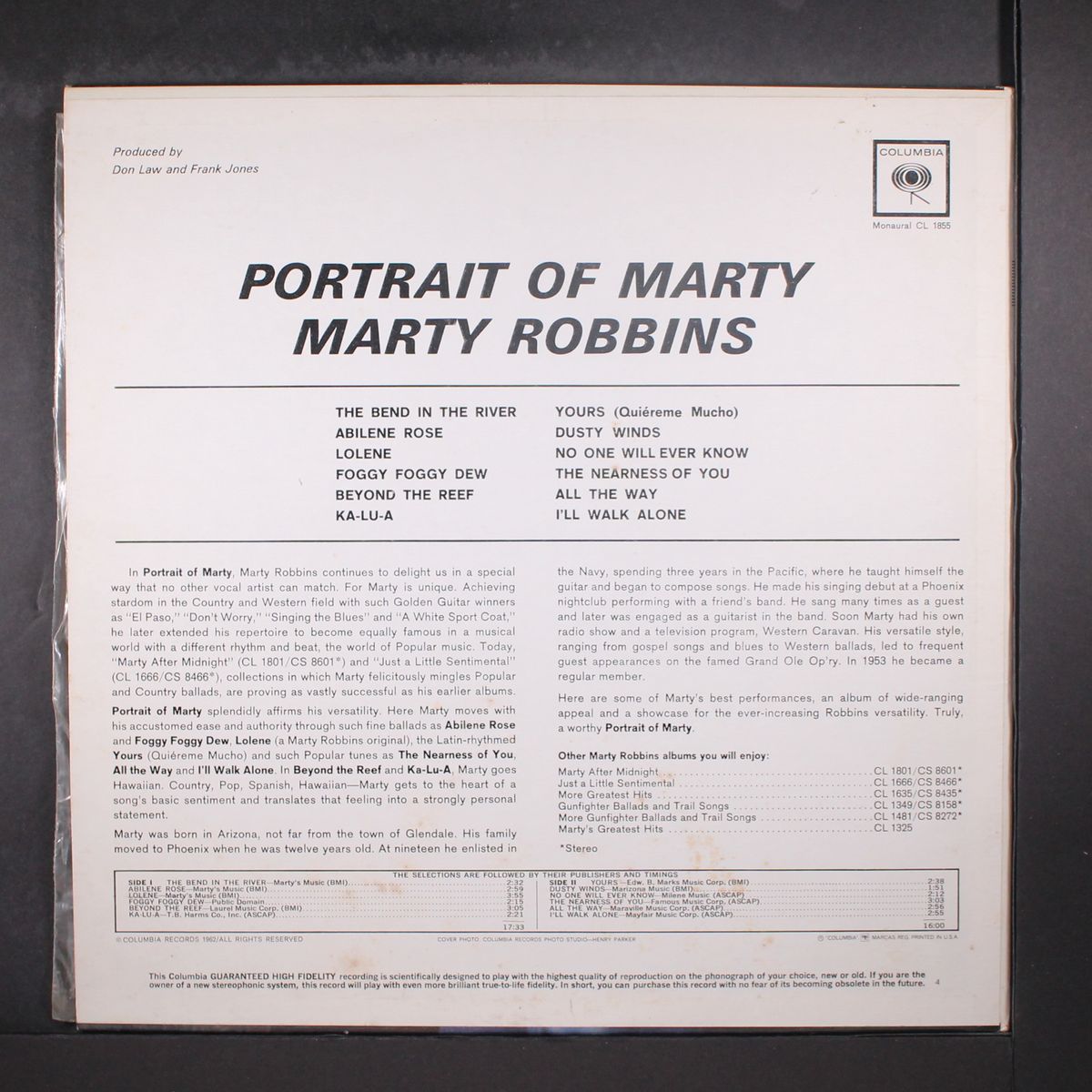 portrait of marty by MARTY ROBBINS