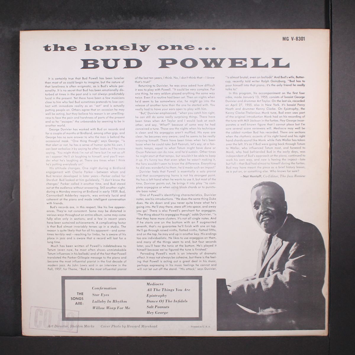 the lonely one by BUD POWELL