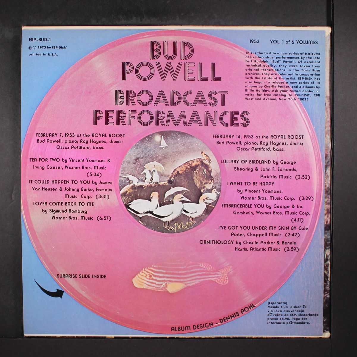 broadcast performances by BUD POWELL
