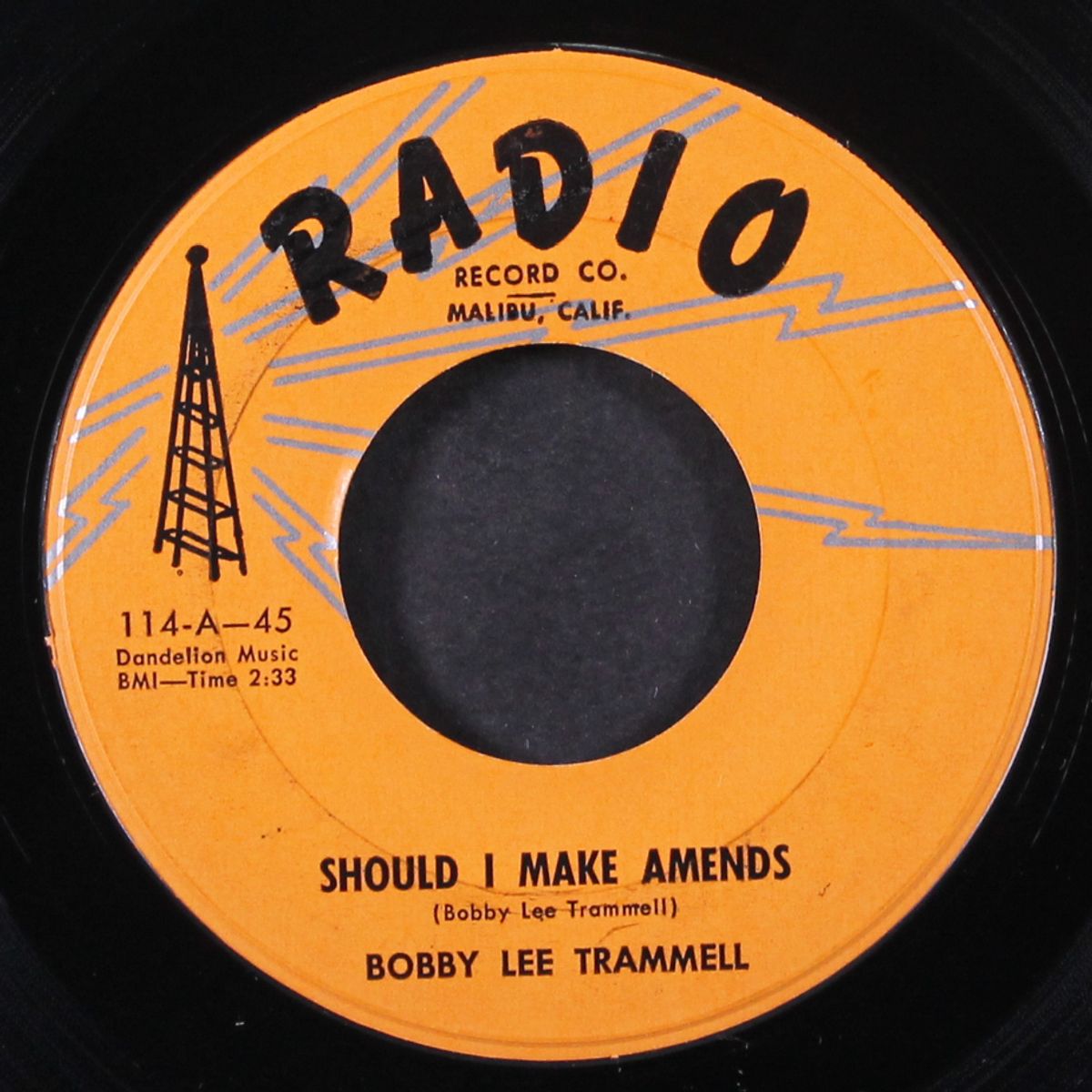 my susie j. - my susie jane / should i make amends by BOBBY LEE TRAMMELL
