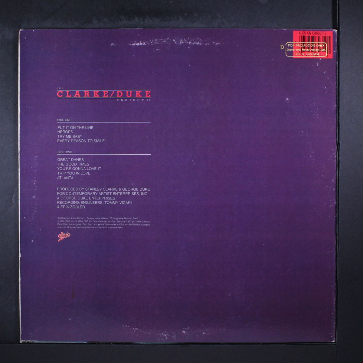 project ii by STANLEY CLARKE & GEORGE DUKE