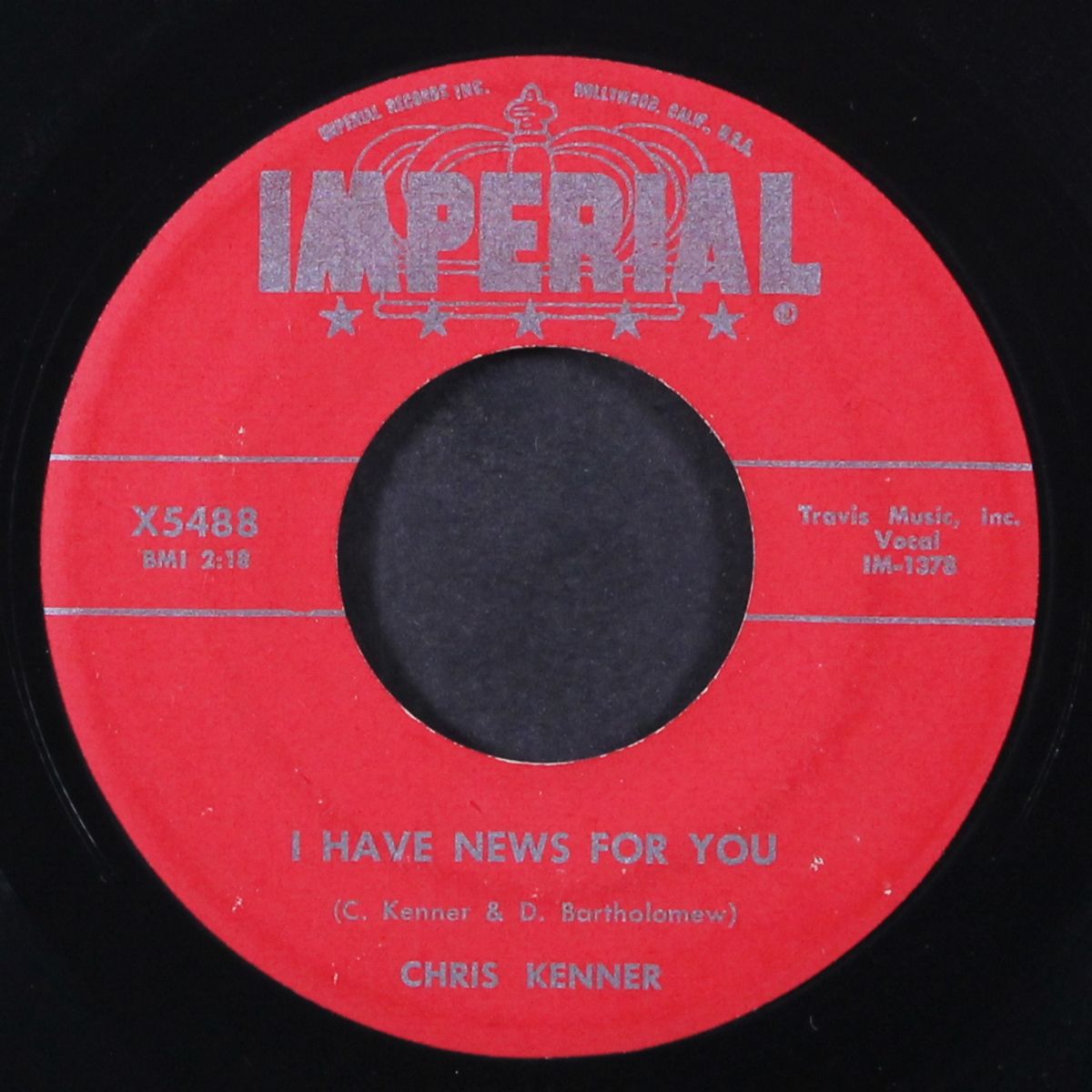 i have news for you / will you be mine by CHRIS KENNER