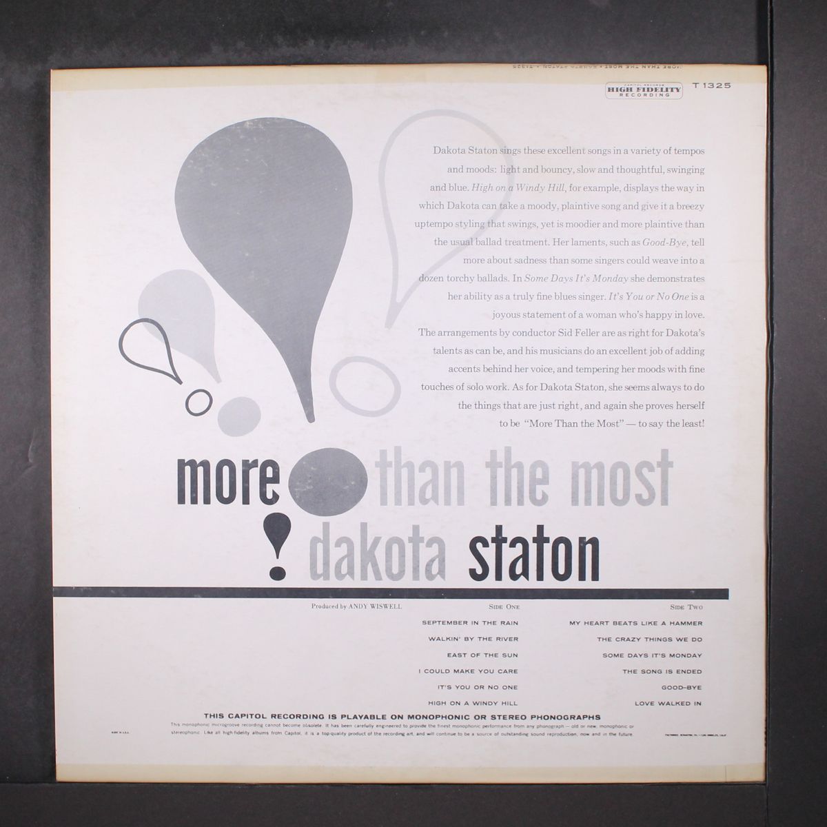 more than the most! by DAKOTA STATON