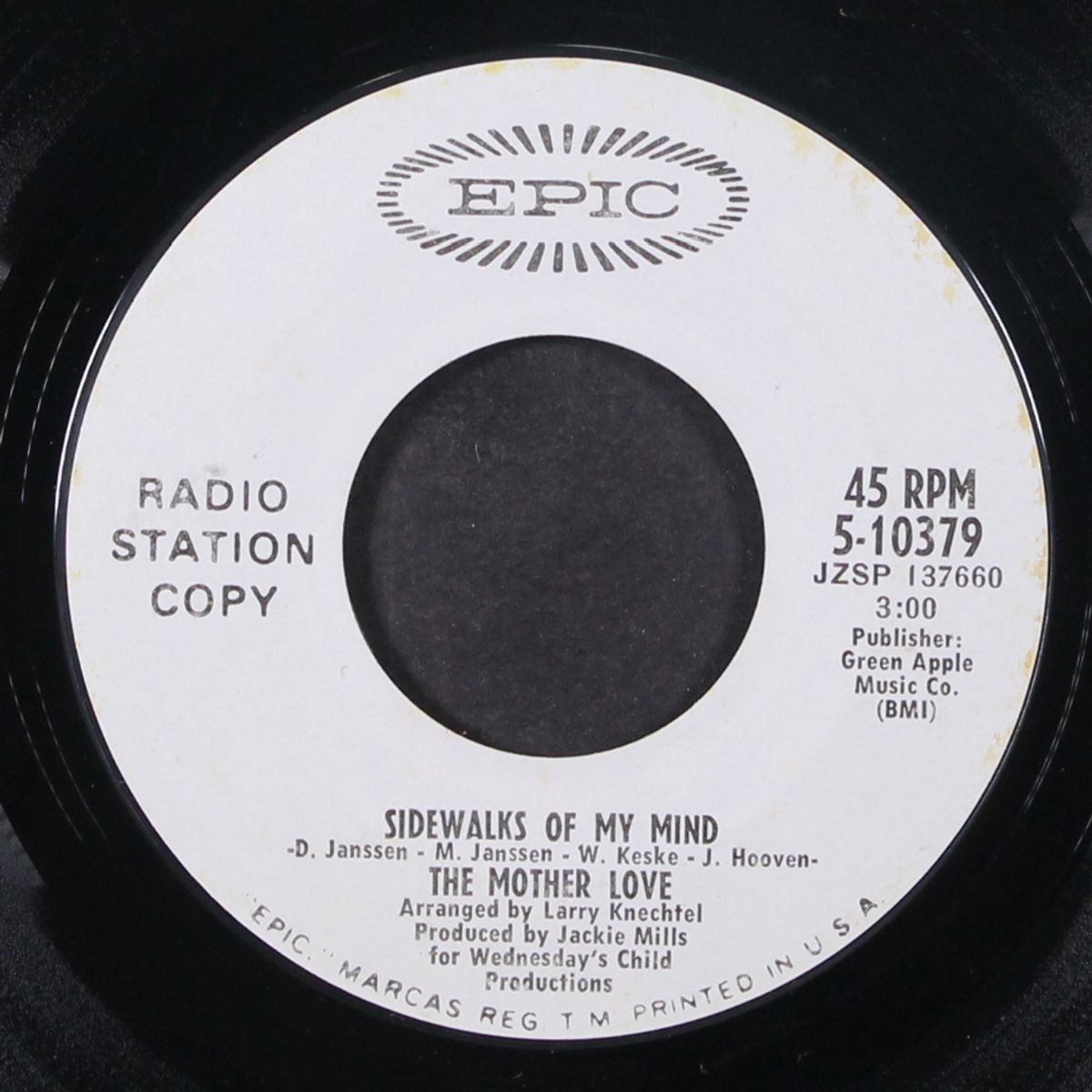 goodbye mary / sidewalks of my mind by MOTHER LOVE