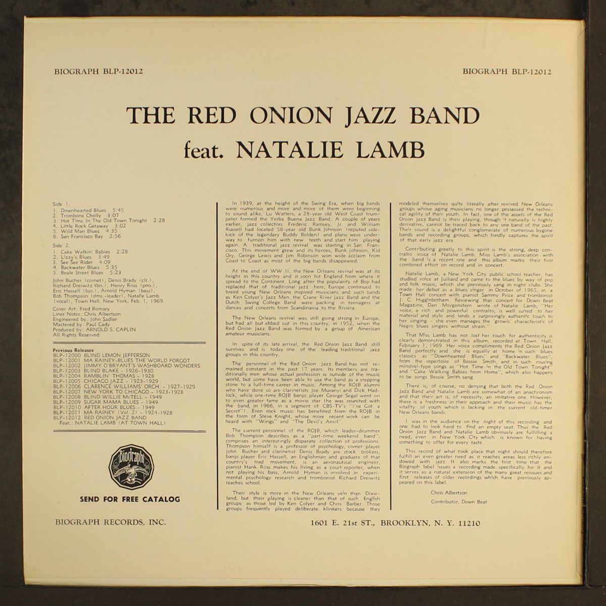 there'll be a hot time in the old town tonight! by RED ONION JAZZ BAND